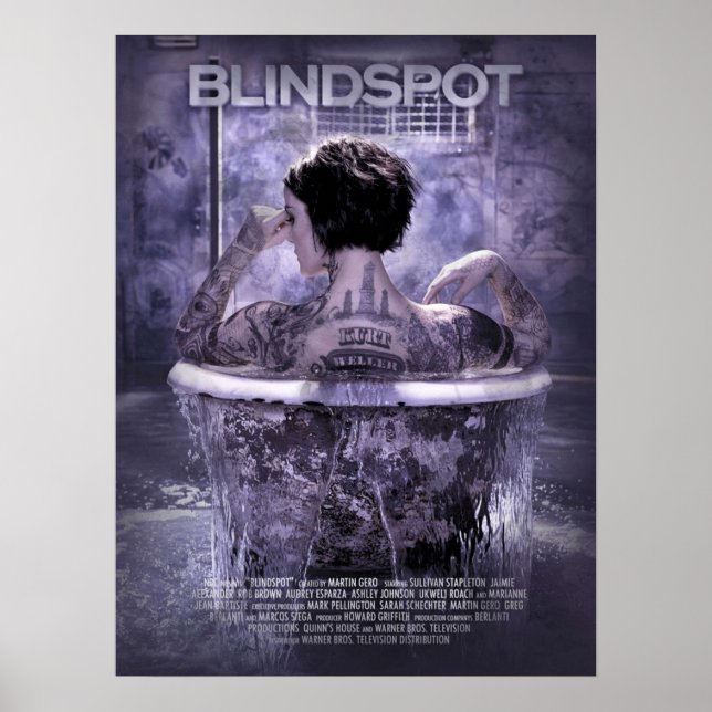 Blindspot Saison 2 Jaimie Alexander Poster (Vorne)