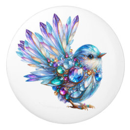 Bling Birds Theme Keramikknauf