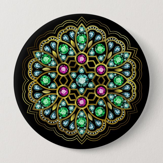 Bling Brooch / Button für die Damen ... : ) (Vorderseite)