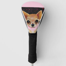 Bling Chihuahua Golf Headcover