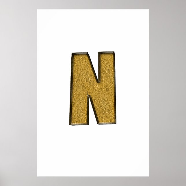 Bling Gold N Poster (Vorne)