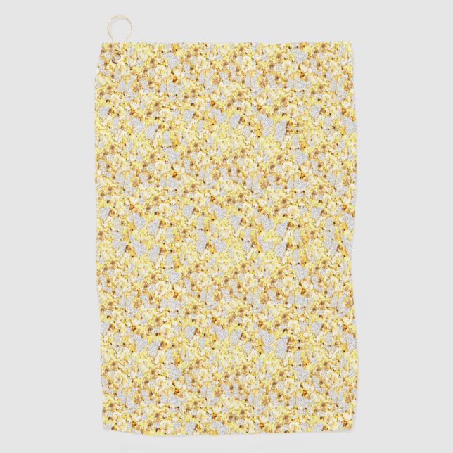 Bling Golf Golfhandtuch (Vorderseite)