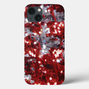 Bling iPad Case für Rot und Weiß