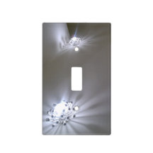 Bling: Lichtschalter-Abdeckung