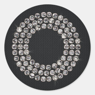 Bling - O Runder Aufkleber