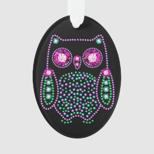 Bling Owl für Lehrer / Anyone Ornament