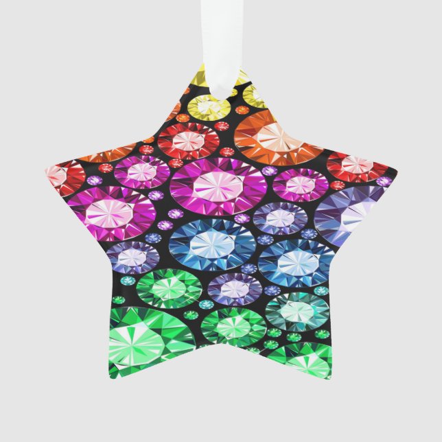 Bling Star Ornament (Vorderseite)