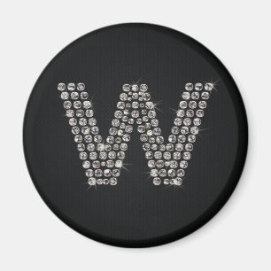 Bling - W Magnet