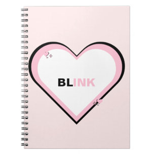 Blink Kpop Blackpink Niedliche Ästhetik Tee Notizblock