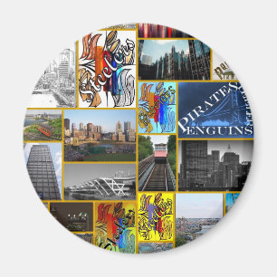 Blink Pittsburgh Magnet