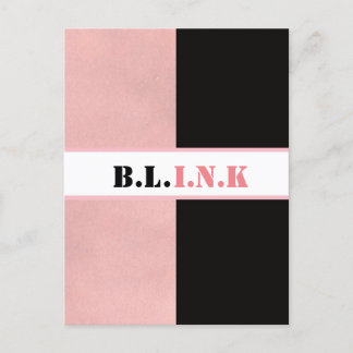 BLINK-Postkarte Postkarte