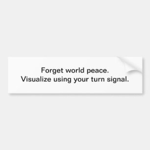 Blinker Autoaufkleber