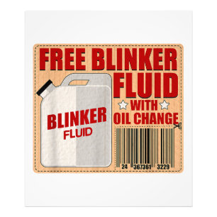 Blinker Fluid Idiot Gag Geschenk Shirt für Mechani Fotodruck