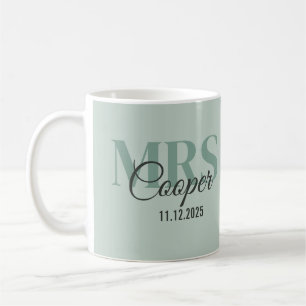 Blinkname mit dem farbigen Text für den Pfefferbla Kaffeetasse