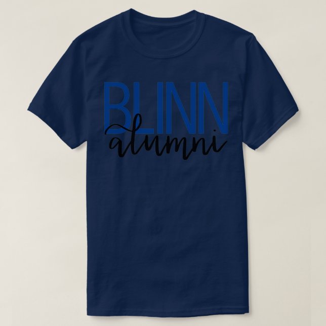 Blinn Alumni Blue T-Shirt (Design vorne)
