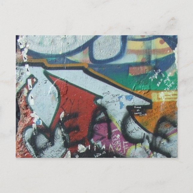 Blinwall-Design Postkarte (Vorderseite)