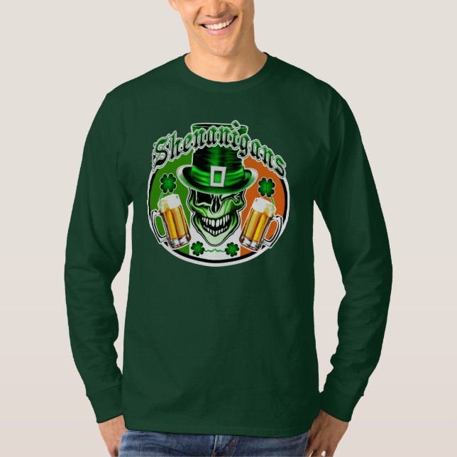 Blinzeln des Kobold-Schädels: Shenanigans 2 T-Shirt (Vorderseite)