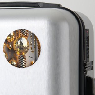 Blinzeln! Schöner Chaoschmuck in Gold Magnet