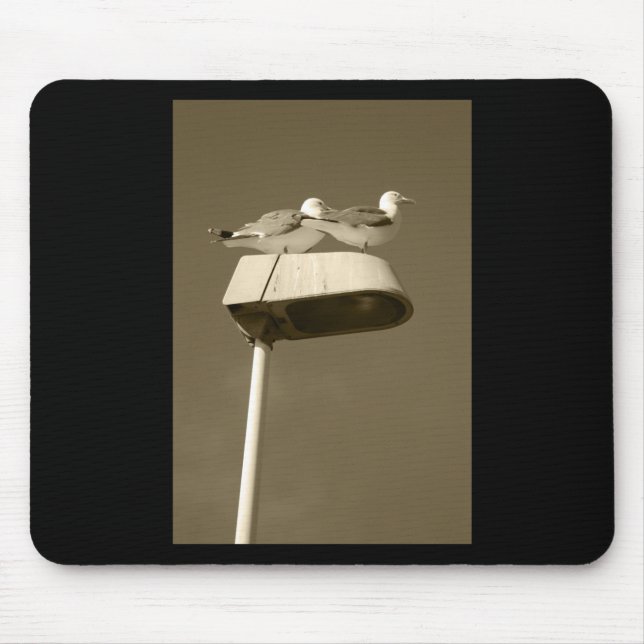 Bliokout Post Lanzarote Farbsticker Mousepad (Vorne)
