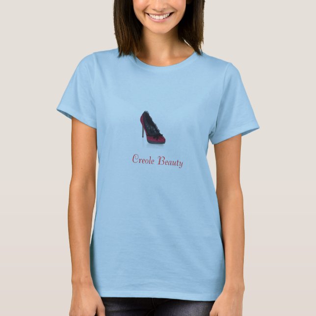 Bliss-38-rbsat,             kreolische Schönheit T-Shirt (Vorderseite)