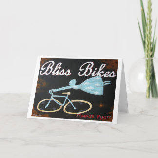 Bliss Bikes Notecard Karte