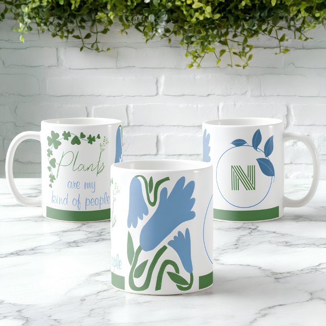 Bliss botaniques : Mug personnalisé pour les amour (Créateur téléchargé)