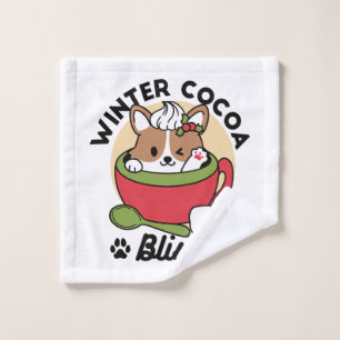 Bliss de cacao d'hiver - Chien mignon en mode Mug
