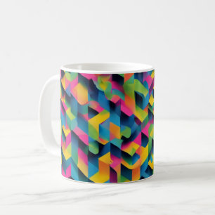 Bliss Géométrique - Mug Texturé 3D