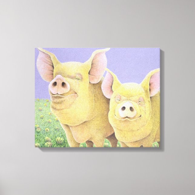 Bliss Leinwanddruck (Vorderseite)