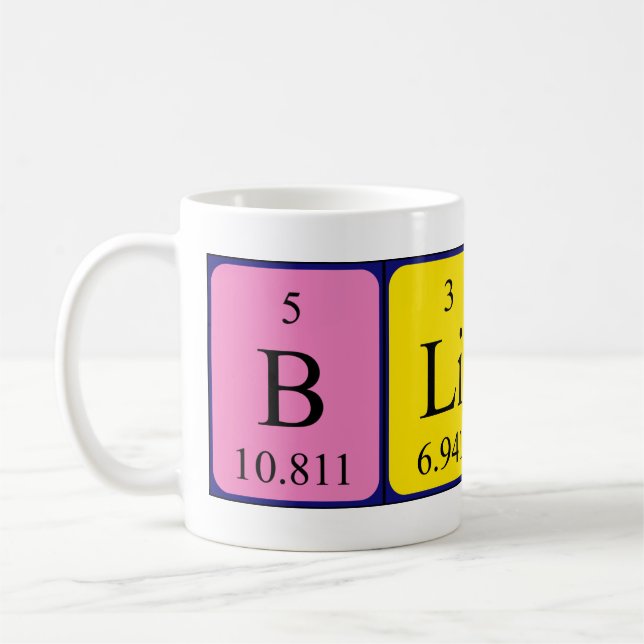 Bliss periodische Tasse (Links)