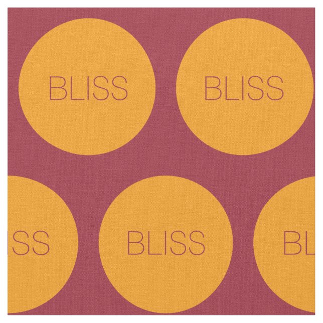 BLISS Polka Dot Pattern Stoff (Nahaufnahme)