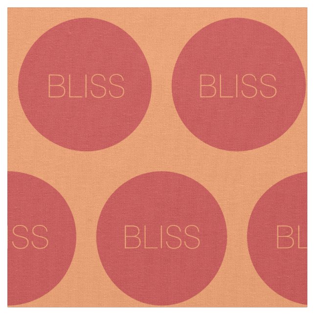 BLISS Polka Dot Pattern Stoff (Nahaufnahme)