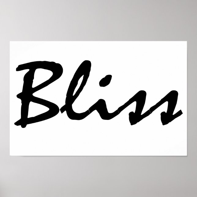 Bliss Poster (Vorne)