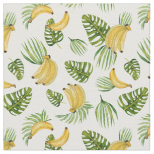 Bliss tropicaux : Bananes et tissu Plante exotique