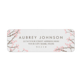 Blissful Branches adressieren Labels