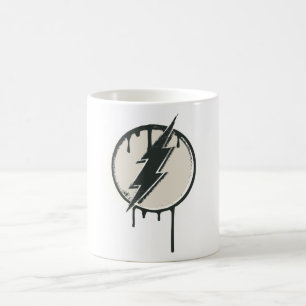 Blitz-Bolt-Farb-Grunge Kaffeetasse