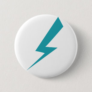 Blitz-Bolzen-Button Button