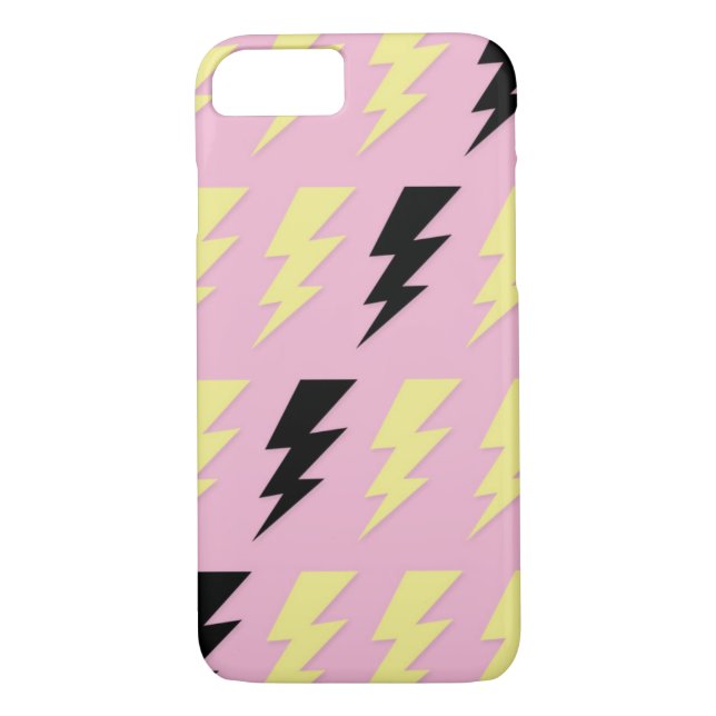 Blitz-Bolzen-Telefonkasten Case-Mate iPhone Hülle (Rückseite)