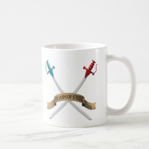 Blitz der StahlTasse Kaffeetasse