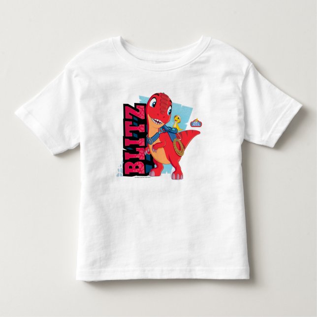 Blitz | Dino Ranch Kleinkind T-shirt (Vorderseite)