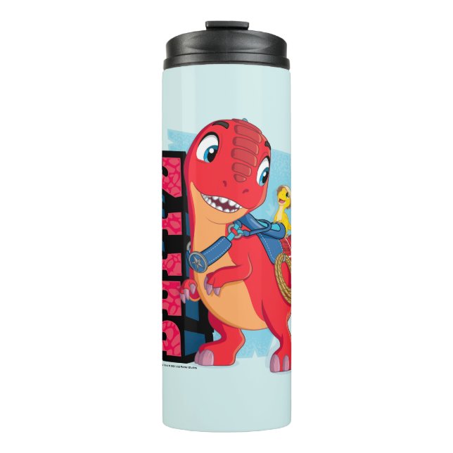 Blitz | Dino Ranch Thermosbecher (Vorderseite)