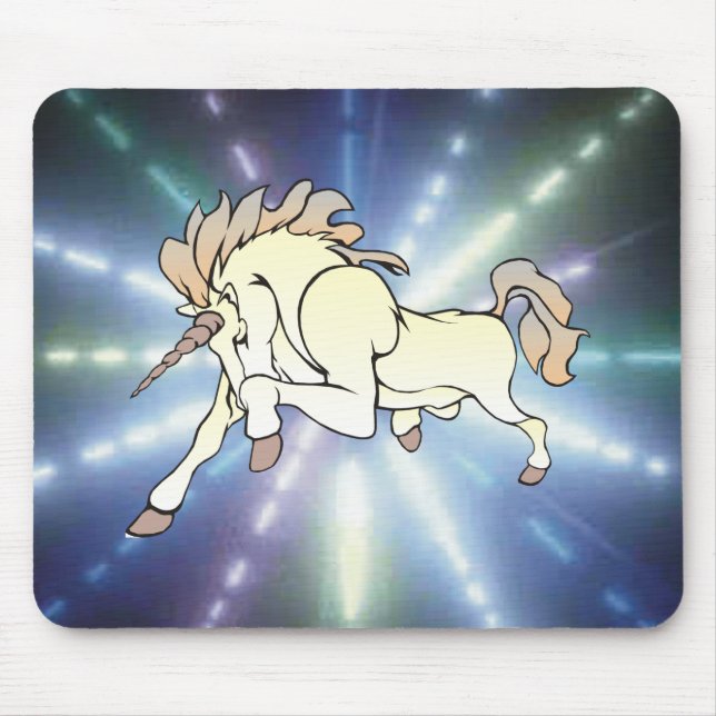 Blitz, Einhorn Mousepad (Vorne)