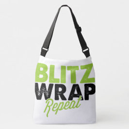 Blitz Wrap Repeat Cross Body Bag Tragetaschen Mit Langen Trägern
