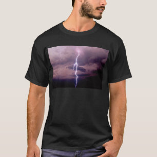 Blitzbolzen während des Gewitters T-Shirt