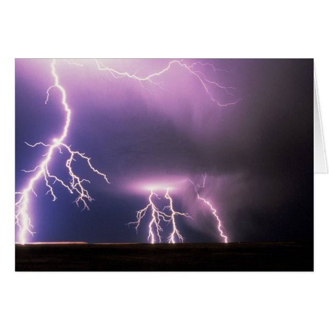 Blitze. (Vorderseite (Horizontal))