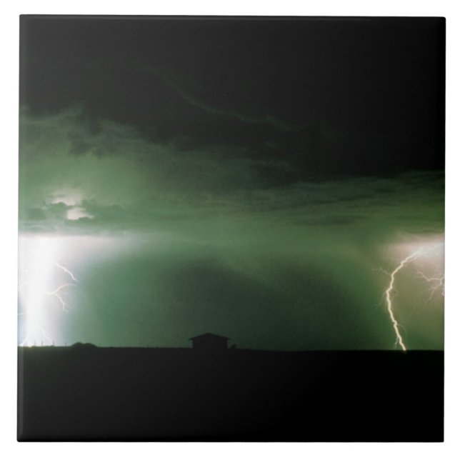 Blitze. Fliese (Vorderseite)