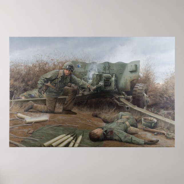 Blitze in Bourheim von Larry Selman Print Poster (Vorne)
