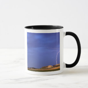 Blitze schlagen in Tafelberge bei Scottsbluff ein Tasse