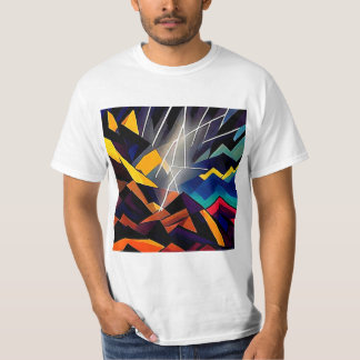 Blitze über Bergspitzen 1 T-Shirt