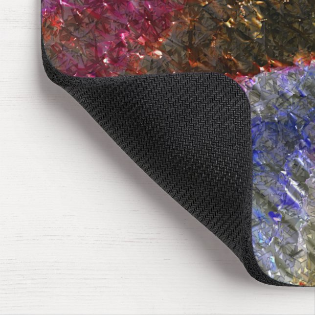 Blitze und rustikale geschmolzene Spritzgüsse aus  Mousepad (Ecke)